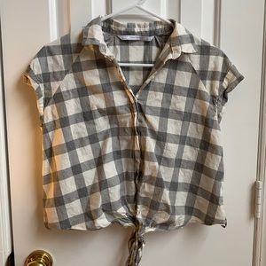 Zara Button Down Top
